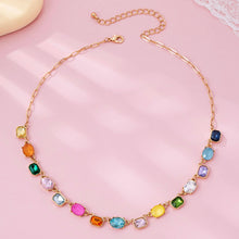 Load image into Gallery viewer, Multicolor Gemstone Necklace