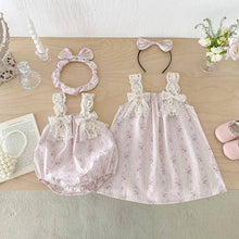 Load image into Gallery viewer, Sweet Pea Bubble Romper