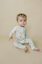 Load image into Gallery viewer, Pastel Petals Zippy Romper