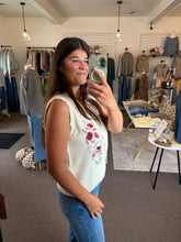 Load image into Gallery viewer, Floral Fields Embroidered Vest