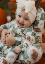 Load image into Gallery viewer, Harvest Hedgehogs Bamboo Zippy Pajamas