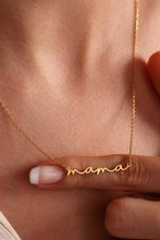 Load image into Gallery viewer, Mama Cursive Necklace