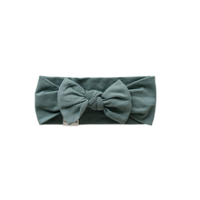 Load image into Gallery viewer, Organic Cotton Headband – Basil Green