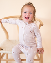 Load image into Gallery viewer, Bamboo Mocha Bloom Romper