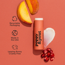 Load image into Gallery viewer, Lip Balm, Pomegranate Peach