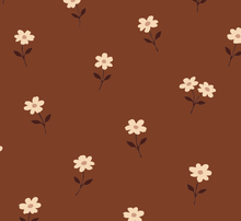 Load image into Gallery viewer, Clay Daisy Zip Pajamas