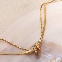 Load image into Gallery viewer, Eternal Circle Layered Necklace