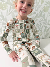 Load image into Gallery viewer, Harvest Hedgehogs Bamboo Zippy Pajamas