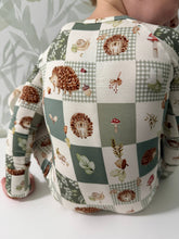 Load image into Gallery viewer, Harvest Hedgehogs Bamboo Zippy Pajamas