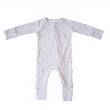Load image into Gallery viewer, Bamboo Mocha Bloom Romper