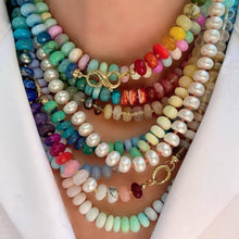 Load image into Gallery viewer, Blue Natural Stone Necklace