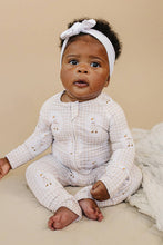Load image into Gallery viewer, Bamboo Zip Romper | Gingham & Goose