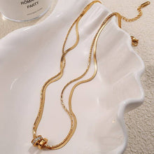 Load image into Gallery viewer, Eternal Circle Layered Necklace