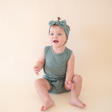 Load image into Gallery viewer, Organic Cotton Headband – Basil Green