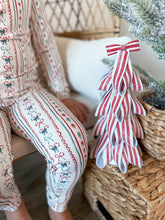 Load image into Gallery viewer, Candy Cane Lane Bamboo 2pc Set