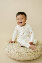 Load image into Gallery viewer, Little Pumpkin Zippy Romper Fall Baby Bamboo Pajamas PJs