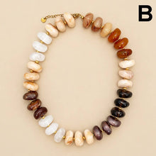 Load image into Gallery viewer, Multi Beaded Natural Necklace