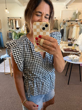 Load image into Gallery viewer, Classic Charm Gingham Top