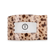 Load image into Gallery viewer, Blonde Tortoise Medium Flat Rectangle Hair Clip