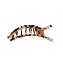 Load image into Gallery viewer, Blonde Tortoise Medium Flat Rectangle Hair Clip