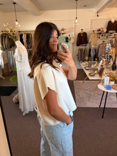 Load image into Gallery viewer, Blue Stripe Wide Leg Pant