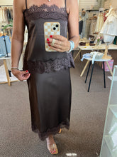Load image into Gallery viewer, Lace & Luxe Satin Set