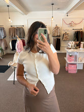 Load image into Gallery viewer, Snow White Knit Top