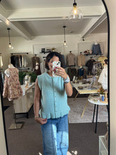 Load image into Gallery viewer, Seafoam Ruffle Top