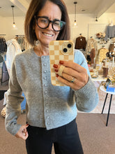Load image into Gallery viewer, Driftwood Heather Grey Cardigan