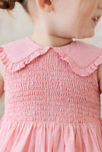 Load image into Gallery viewer, Organic Cotton Claudine Dress - Swiss Pink