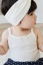 Load image into Gallery viewer, Organic Cotton Pointelle Singletsuit - Parchment