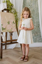 Load image into Gallery viewer, Organic Cotton Muslin Christabel Dress - Solange Snow