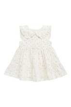 Load image into Gallery viewer, Organic Cotton Muslin Christabel Dress - Solange Snow