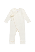 Load image into Gallery viewer, Organic Cotton Pointelle Estelle Onepiece - Parchment