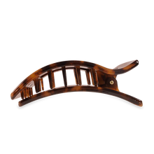 Load image into Gallery viewer, Teleties Large Rectangle Clip - Tortoise