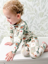 Load image into Gallery viewer, Harvest Hedgehogs Bamboo Zippy Pajamas