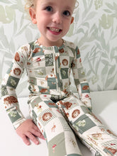Load image into Gallery viewer, Harvest Hedgehogs Bamboo Zippy Pajamas