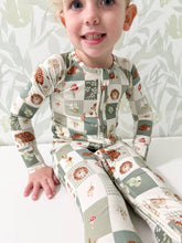 Load image into Gallery viewer, Harvest Hedgehogs Bamboo Zippy Pajamas