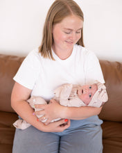 Load image into Gallery viewer, Bamboo Mocha Bloom Romper