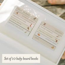 Load image into Gallery viewer, Our Very Little Library Board Book Set (10 Mini Board Books)