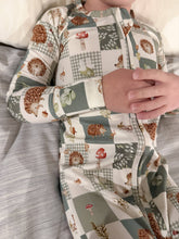 Load image into Gallery viewer, Harvest Hedgehogs Bamboo Zippy Pajamas
