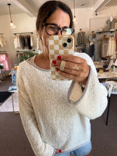 Load image into Gallery viewer, Coastal Charm Knit Sweater
