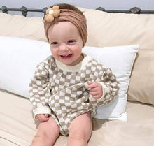 Load image into Gallery viewer, Checker Knit Bodysuit
