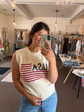 Load image into Gallery viewer, USA Knit Top
