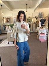 Load image into Gallery viewer, Sandstone Striped Knit Cardigan
