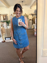 Load image into Gallery viewer, Blue Jean Baby Dress
