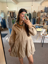 Load image into Gallery viewer, Everyday Cotton Shirt Dress
