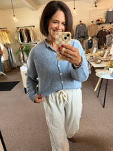 Load image into Gallery viewer, Sorel Knit Cardigan - Dusty Blue
