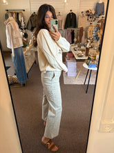 Load image into Gallery viewer, Corduroy Wash Grey Pant
