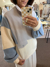 Load image into Gallery viewer, Chloe Color Blocked Sweatshirt
